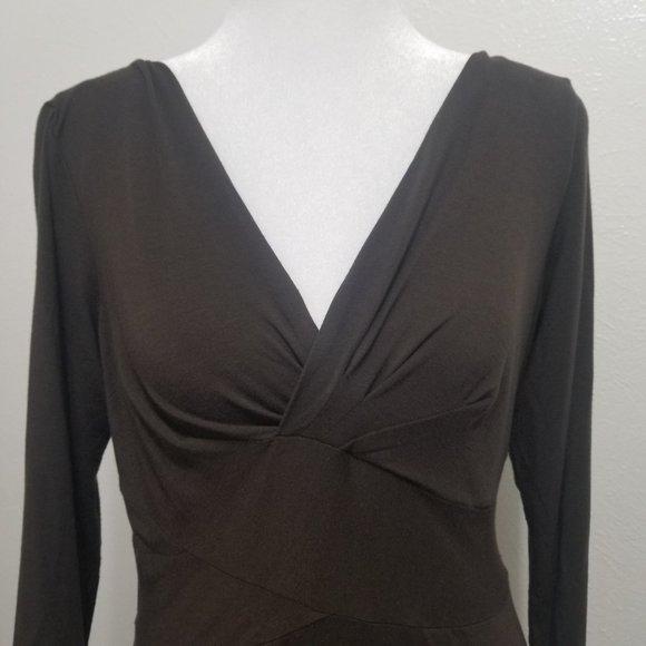 Ann Taylor LOFT Dark Brown Top - Picture 7 of 16